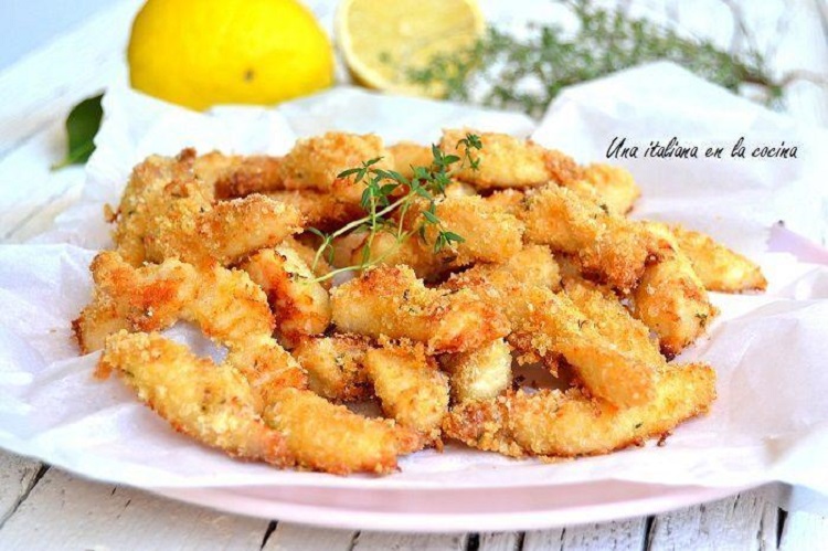 Pechugas de pollo rebozadas crujientes