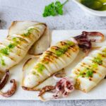 Receta Calamares a la Parrilla