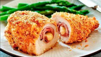 Receta Cordon Bleu de Pollo: Crujiente por Fuera y Jugoso por Dentro