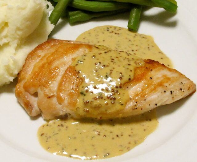 Receta Pechugas de Pollo en Salsa de Mostaza: Una Preparación Cremosa y Deliciosa