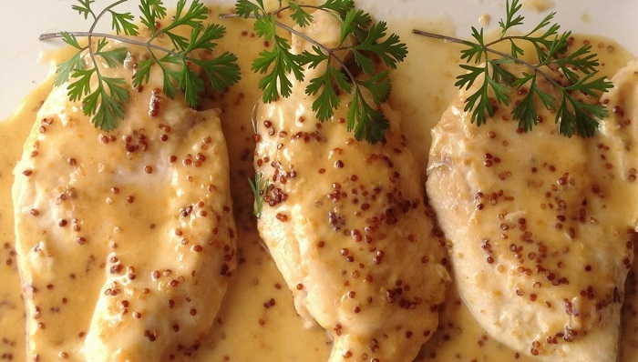 Receta Pechugas de Pollo en Salsa de Mostaza: Una Preparación Cremosa y Deliciosa