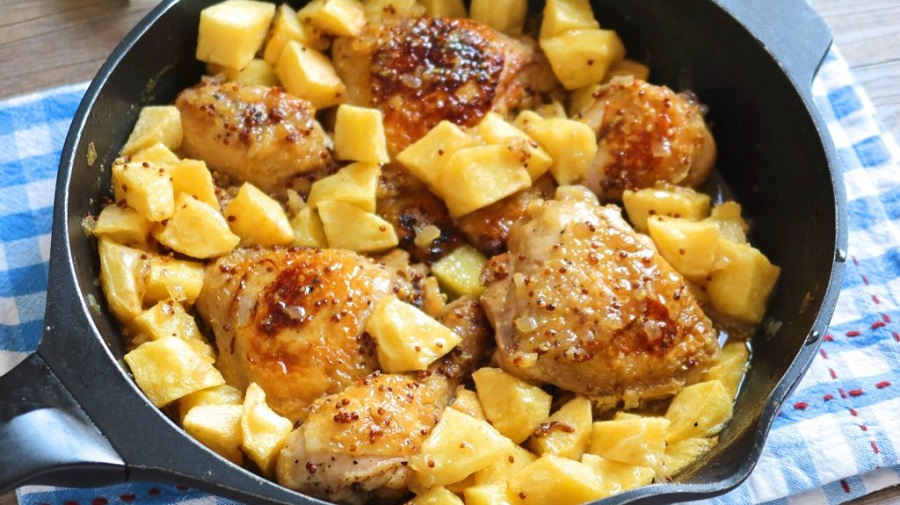 Receta Pollo a la Mostaza y Miel: una combinación perfecta de sabor dulce y salado