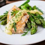 Receta Pollo al Limón con Espárragos