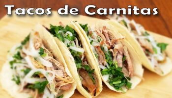 Receta Tacos de Carnitas: Cómo Preparar unos Auténticos Tacos Mexicanos en Casa