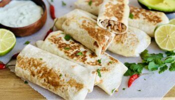 Receta Wraps de Ternera y Queso: Una Comida Rápida, Deliciosa y Fácil de Preparar