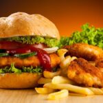 Receta hamburguesa de pollo estilo nugget