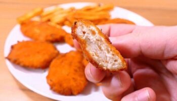 Receta Nuggets de Pollo con Queso – Crujientes por Fuera y Cremosos por Dentro