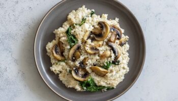 Receta de Risotto de Champiñones: guía completa para preparar un risotto cremoso y delicioso