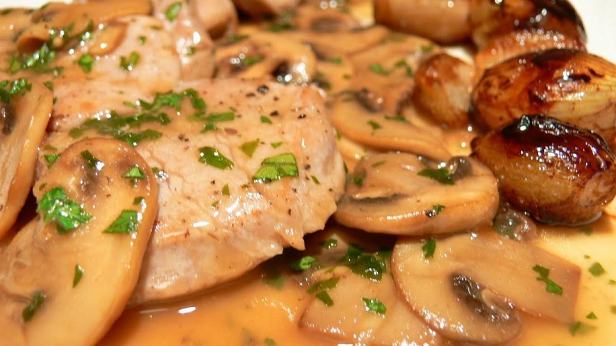 Receta de Solomillo de Cerdo con Salsa de Champiñones – Guía Completa Paso a Paso