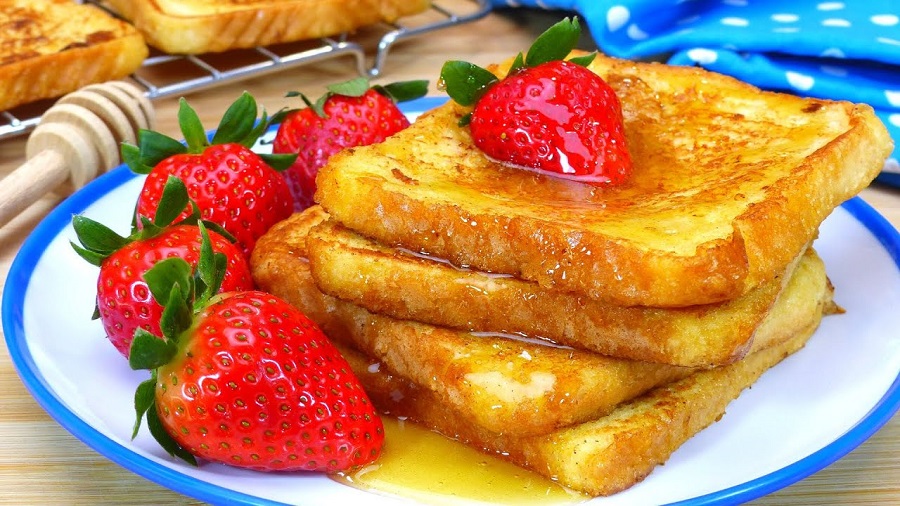 Tostadas francesas con frutas frescas: Receta fácil, deliciosa y saludable